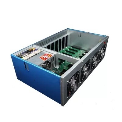 ইথেরিয়াম মাইনিং রিগ মেশিন, 4GB DDR3 নোটবুক 8 GPU মাইনিং কেস